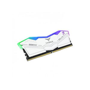 TEAM T-FORCE DELTA RGB 16GB 6000MHz DDR5 Gaming Desktop RAM White